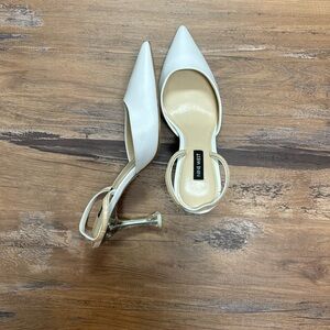 Nine West Sling Back Kitten Heel